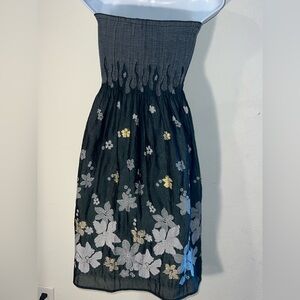 Elegant Black and Gold Dress